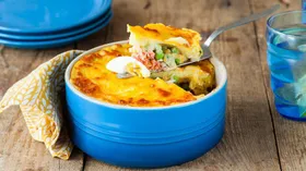 Запеканка с горохом