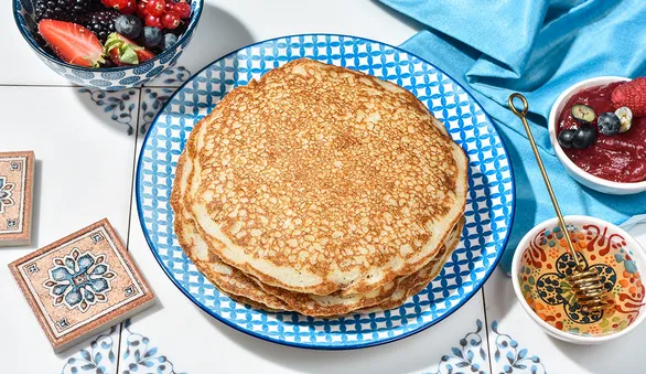 Марокканские блины с манкой