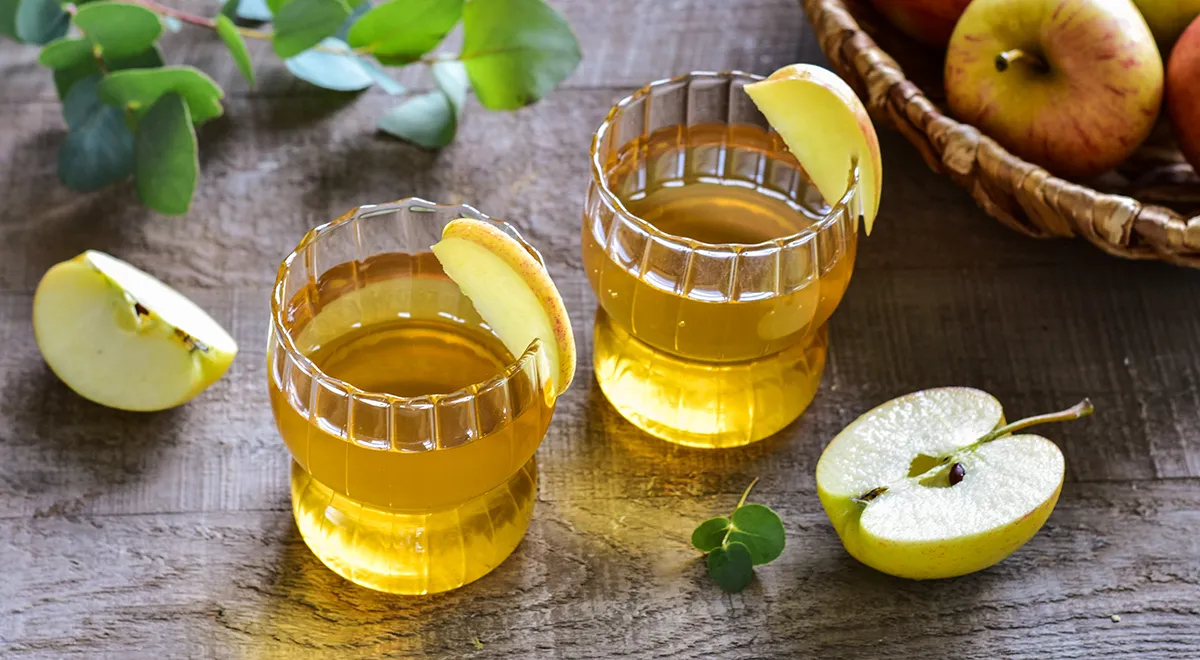 Рецепт безалкогольного яблочного сидра в домашних условиях