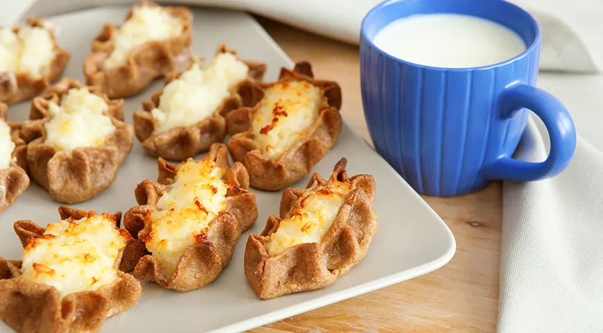 Калитки с рисом