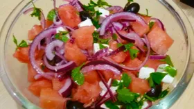 Рецепты с приправами, маслом оливковым и арбузом