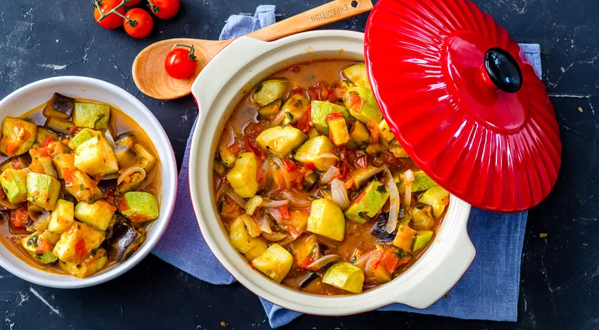 Сочное овощное рагу по-турецки – пошаговый рецепт приготовления с фото
