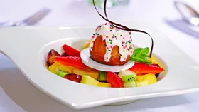 Рецепты с мукой, ликёром и фруктами