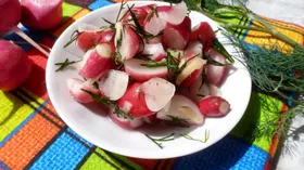 Простые рецепты с чесноком и редисом