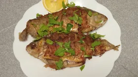 Жареные хрустящие караси