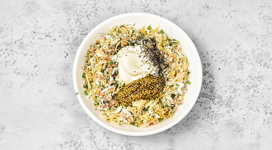 Салат Ленивая мимоза