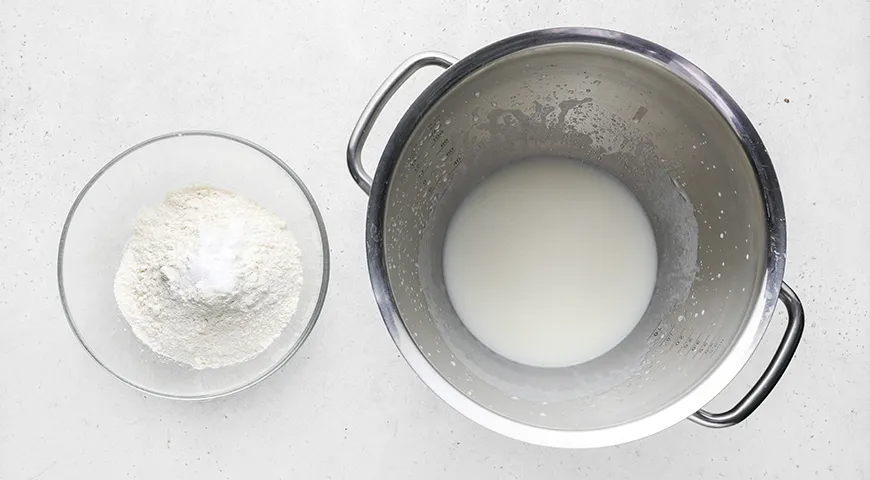 Кекс на кефире без яиц