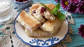 Рецепты с молочной продукцией, клюквой и хлебобулочными изделиями