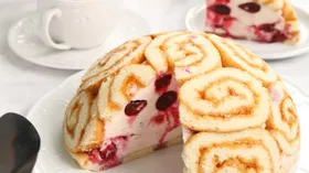 Рецепты с молочной продукцией, желатином и вишней