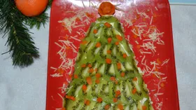 Салат «Малахитовая ёлочка»