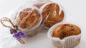 Кексы с вишнней и шоколадом