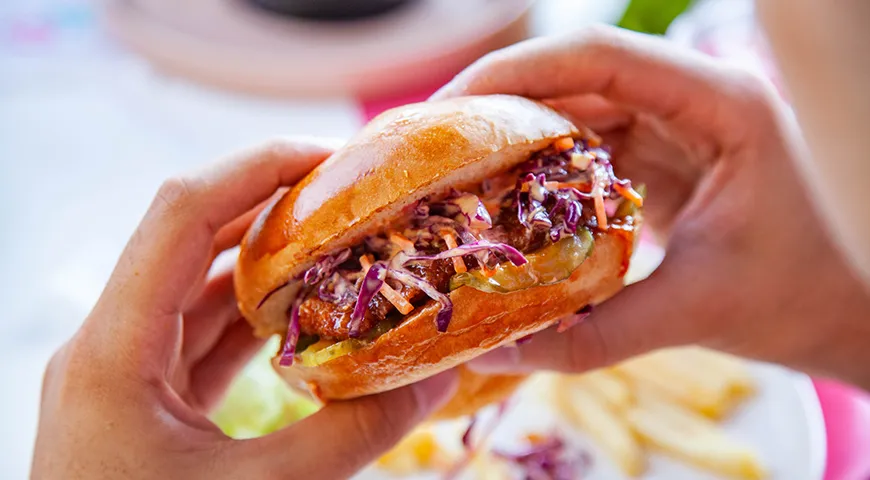 Бриошь часто используют для приготовления бургеров