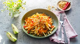 Рецепты с чесноком, фруктами и арахисом