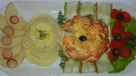 Рецепты с сырами, томатами и сёмгой
