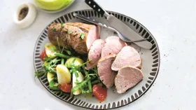 Основное блюдо с грейпфрутом