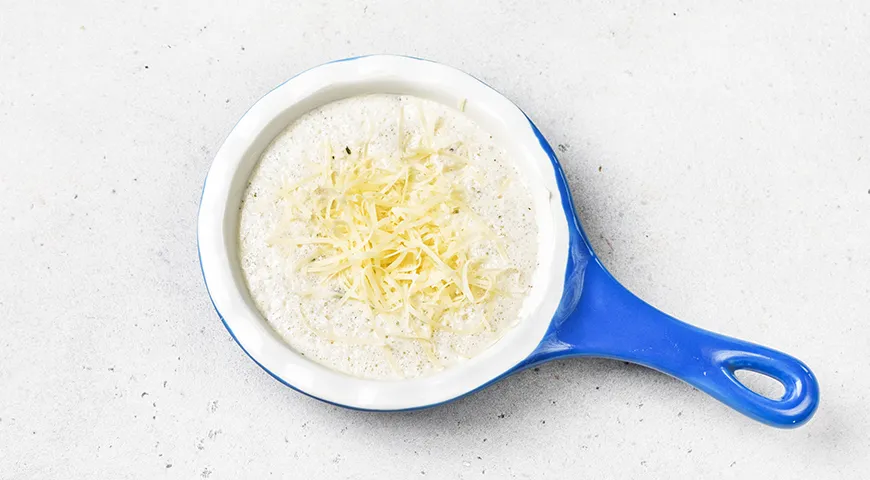 Белковый омлет в микроволновке