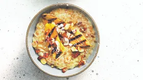 Рецепты с орехами, бананом и молоком растительным