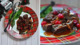 Рецепты с овощами, соусами и клюквой