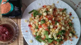 Простые рецепты с бобами и соусом томатным