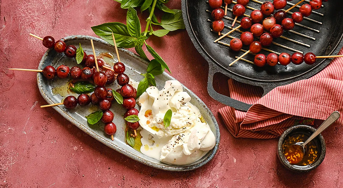 Простые рецепты с виноградом