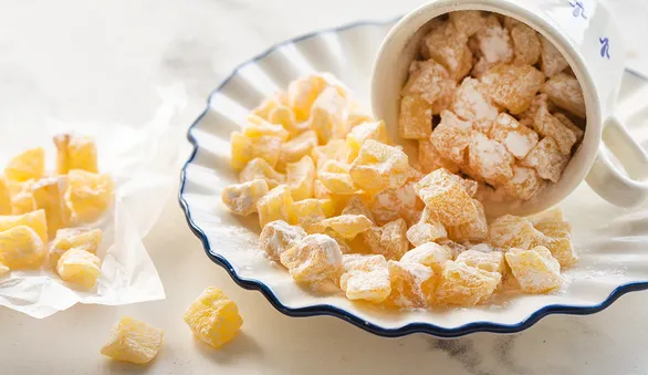 Цукаты из ананаса к Пасхе