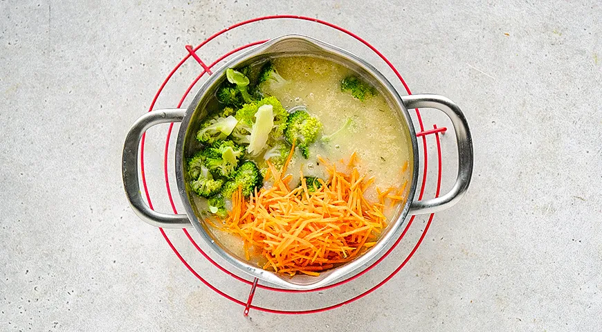 Сливочный суп с брокколи