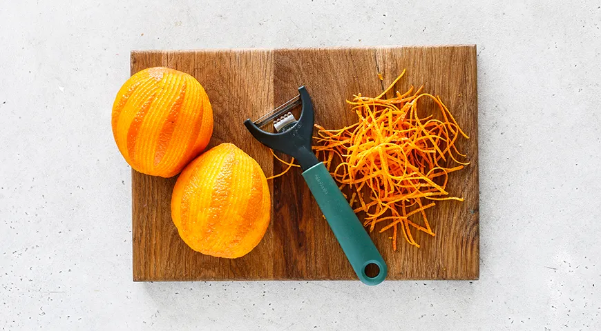 Апельсиновый кекс с пропиткой