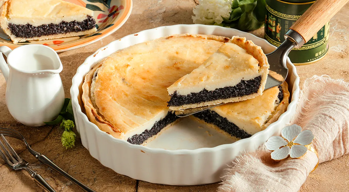 Пирог с маком