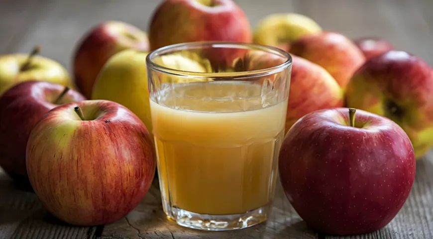 Яблочный сок без сахара