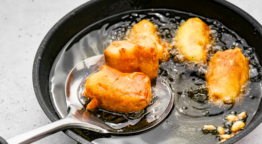 Рыба в луковом кляре