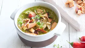 Рецепты с овощами, свининой и горохом