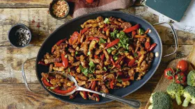 Рецепты с соусами, кинзой и сладким перцем