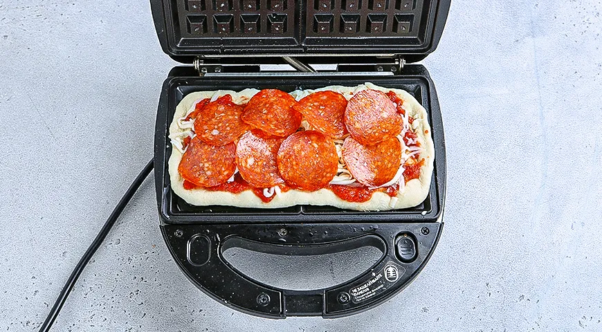 Пицца-вафли