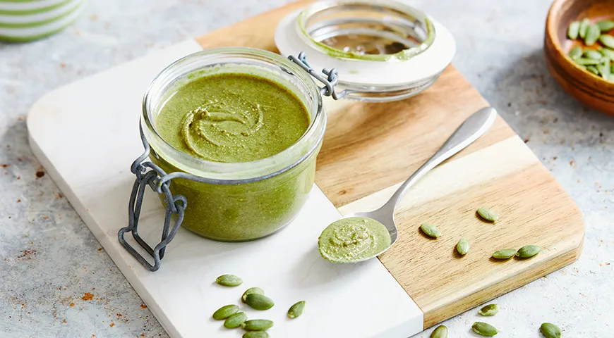 Сливочное масло из тыквенных семечек