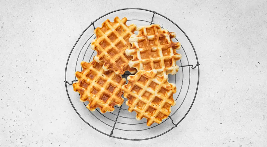 Постные венские вафли