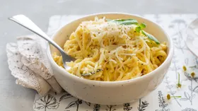 Рецепты итальянской кухни со спагетти и яйцом