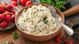 Рецепты с молочной продукцией и кальмарами