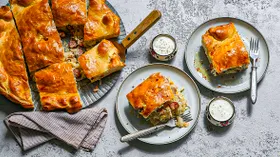 Рецепты с овощами, мукой пшеничной и сосисками