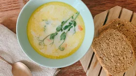 Рецепты для постного меню со сливками и овощами