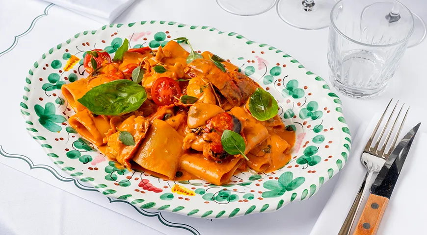 Паккери с итальянской колбасой