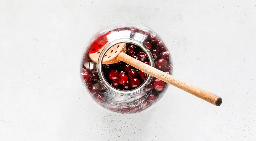 Вишневая наливка без водки