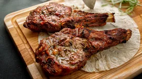 Чалагач из свинины на мангале