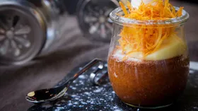 Рецепты для новогоднего меню с мукой миндальной и фруктами