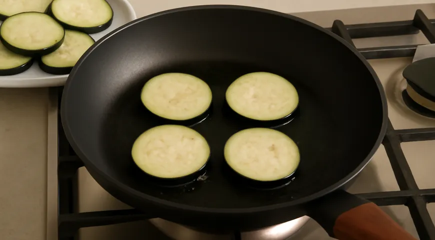 Бутерброды с баклажаном