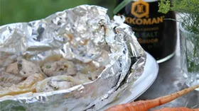 Рецепты с алкоголем, фруктами и курятиной