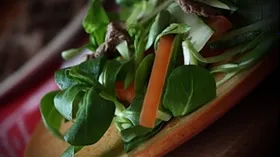 Рецепты с фруктами, салатом и соком