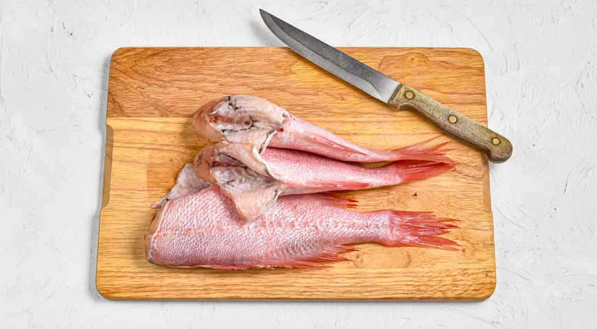 Уха из морского окуня