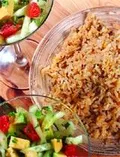 Простые рецепты с рисом и огурцом