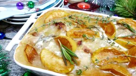 Французская куриная кастрюля A la normande