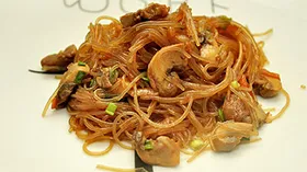 Рецепты с овощами, шампиньонами и соей